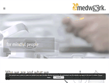 Tablet Screenshot of medwork.com