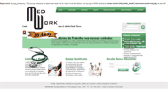 Desktop Screenshot of medwork.com.br